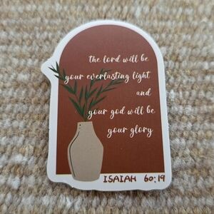 10/$10 ❤️ Sticker - God Christian Bible Verse